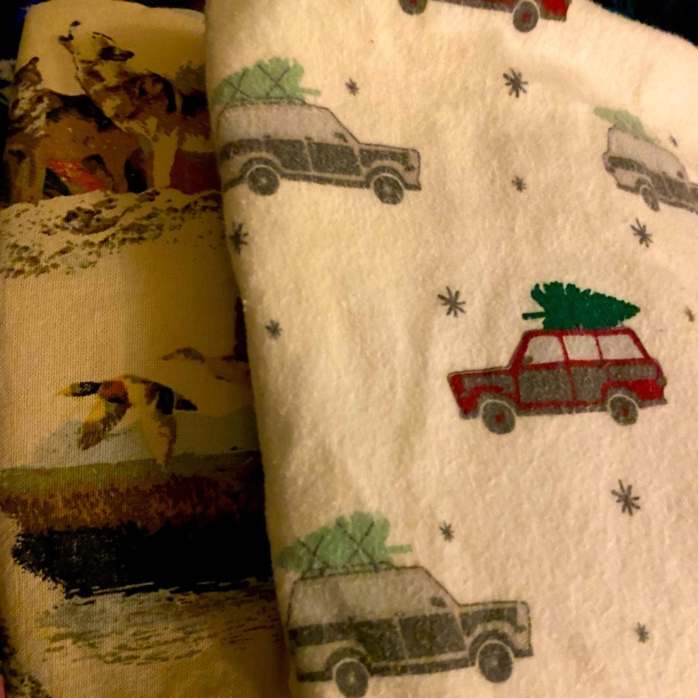 Christmas / Holiday / Winter Fleece Pillow Cases